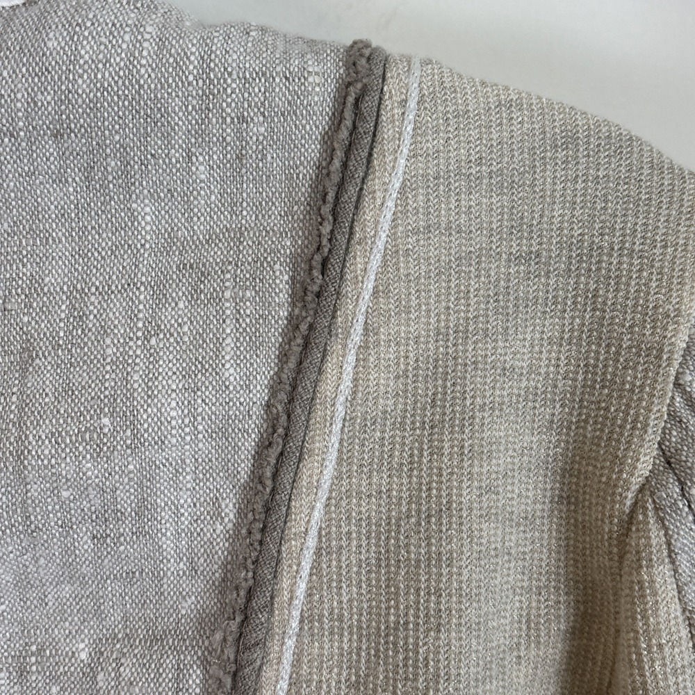 Elisa Cavaletti Daniela Dallavalle Jacket Sz XS Linen Cotton Stretch Art to Wear - Picture 12 of 16